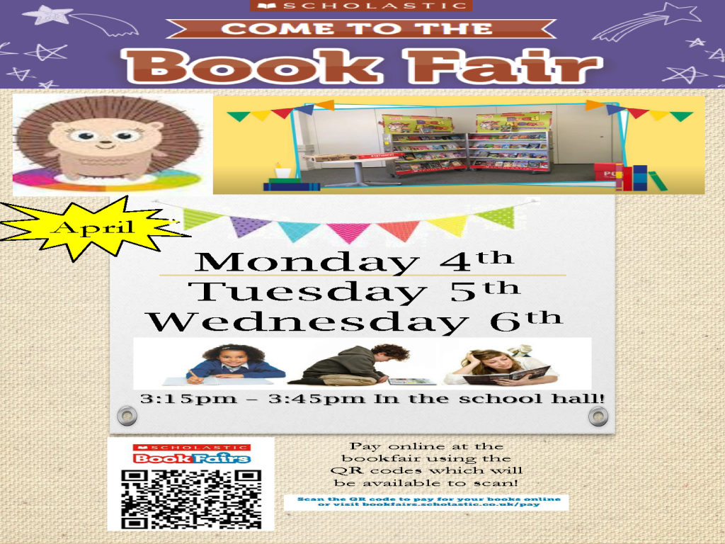 Book Fair Flyer Tilstock Primary School